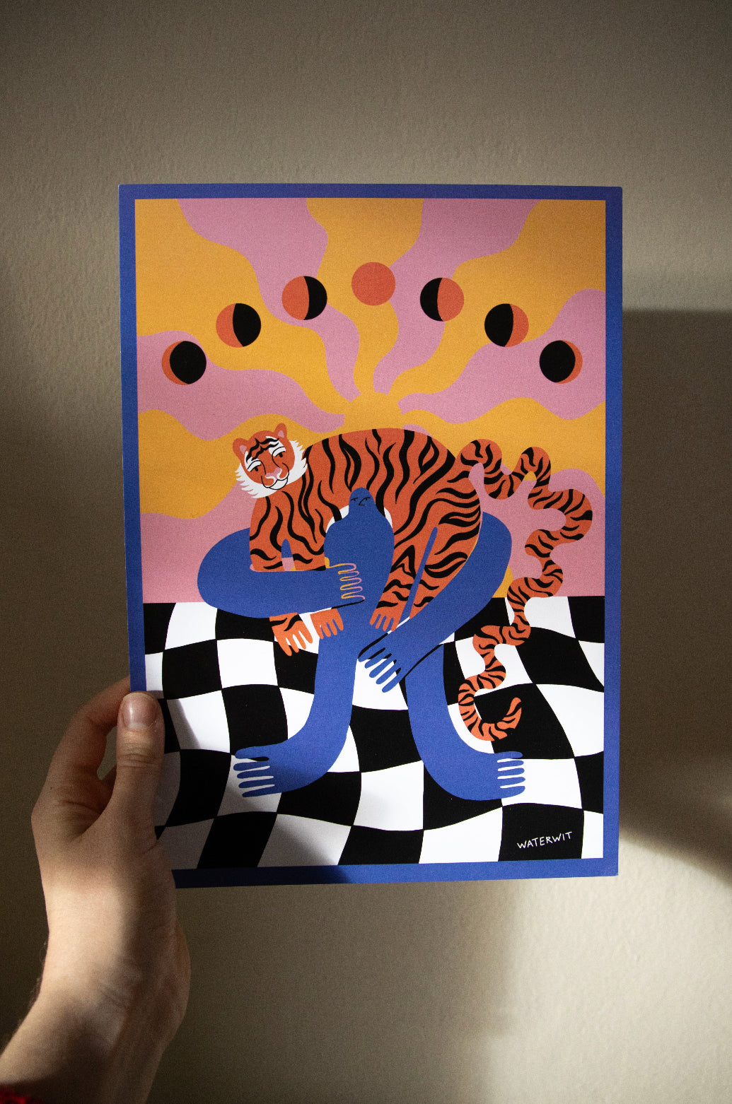 Tijger - A4 Print